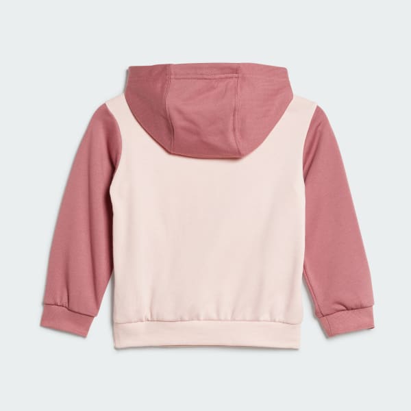 adidas Essentials Colorblock Kids Jogginganzug Rot adidas Deutschland