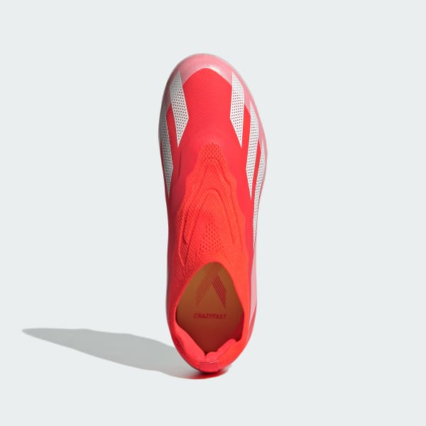 Adidas rojos sin cordones cheap