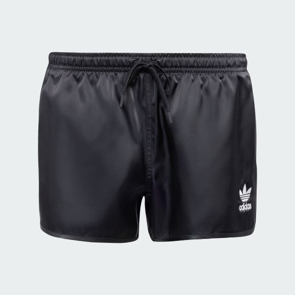 Pantaloncini adidas neri strisce bianche hot sale