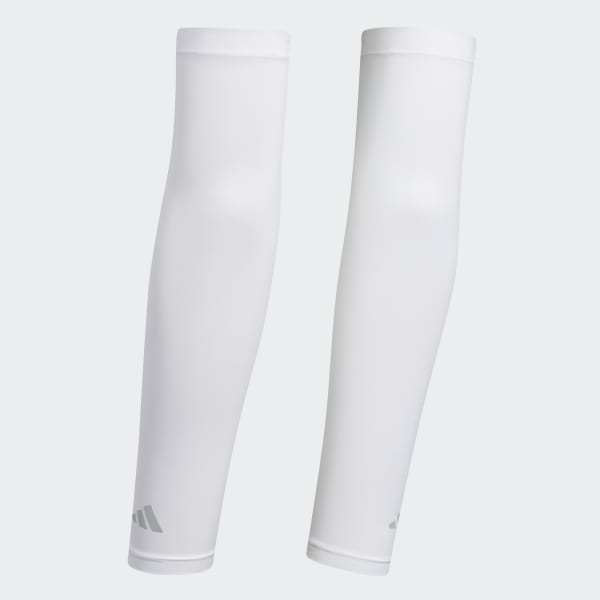 White Golf Arm Sleeve Wrist-Length 