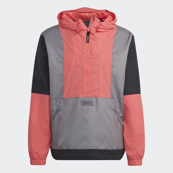 Grijs adidas Adventure Blocked Windjack F5765