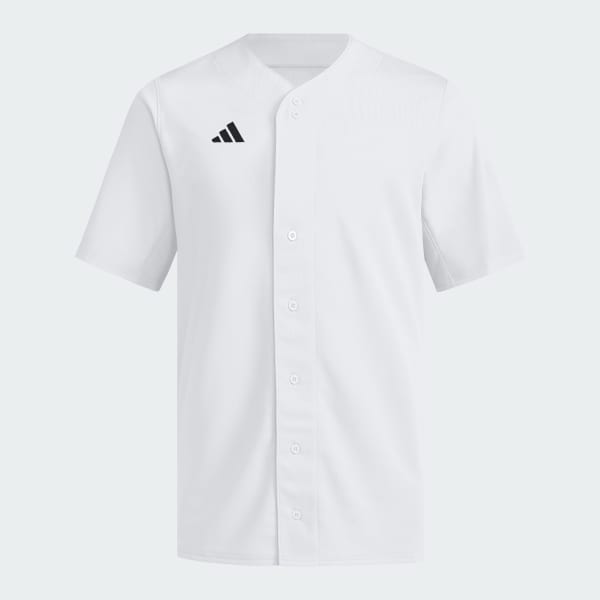 Branco Camisa de Botões Impact