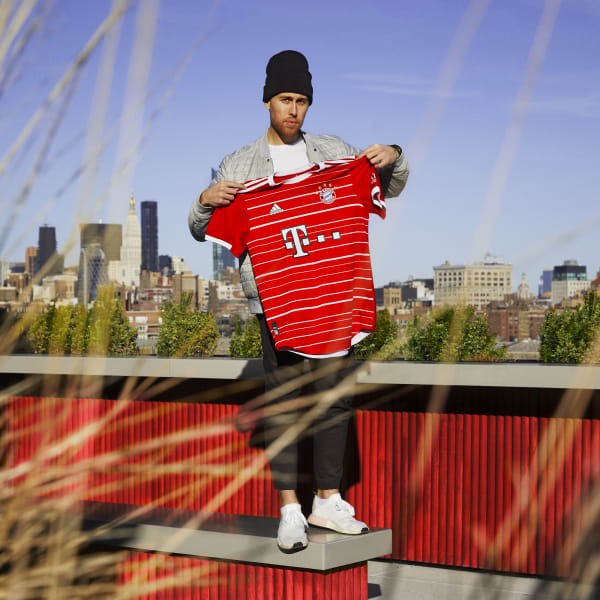 Red FC Bayern 22/23 Home Authentic Jersey