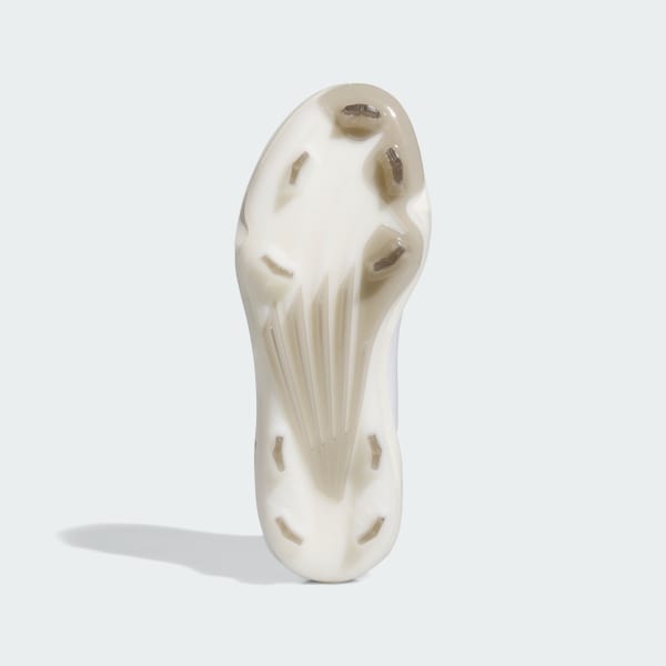 White Adizero Electric TPU Baseball Cleats