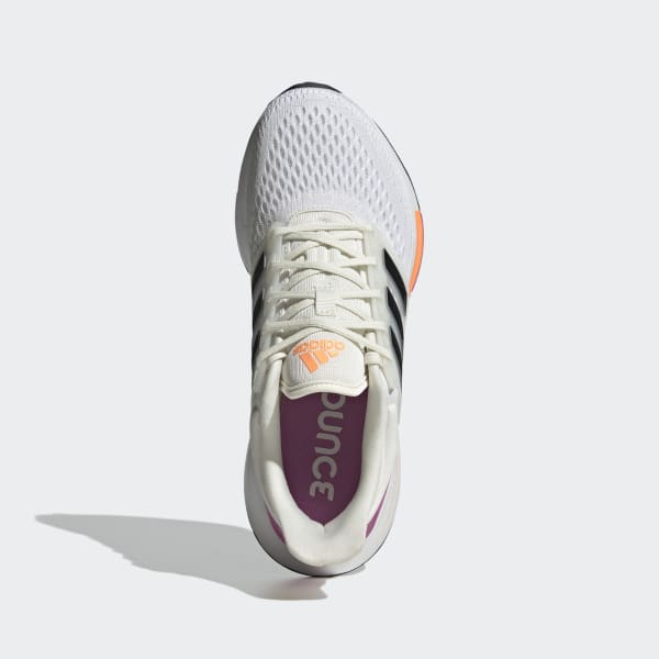 White EQ21 Run Shoes