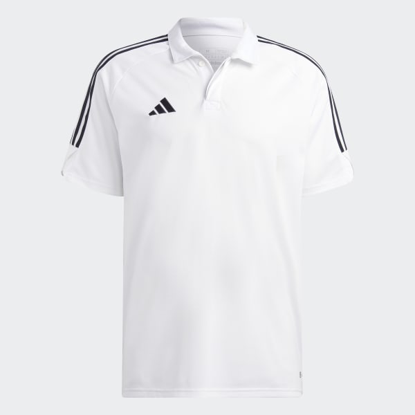 White Tiro 23 League Polo Shirt