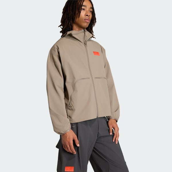 Braun AUDI REVOLUT F1 TEAM ELEVATED WOVEN JACKE