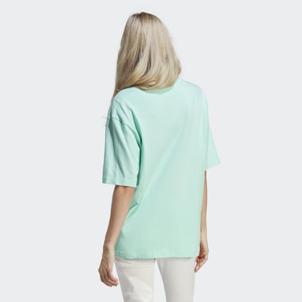 Green Future Icons Badge of Sport Boyfriend Tee