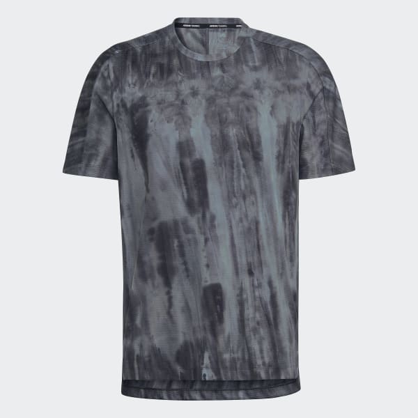 Preto T-shirt de Treino