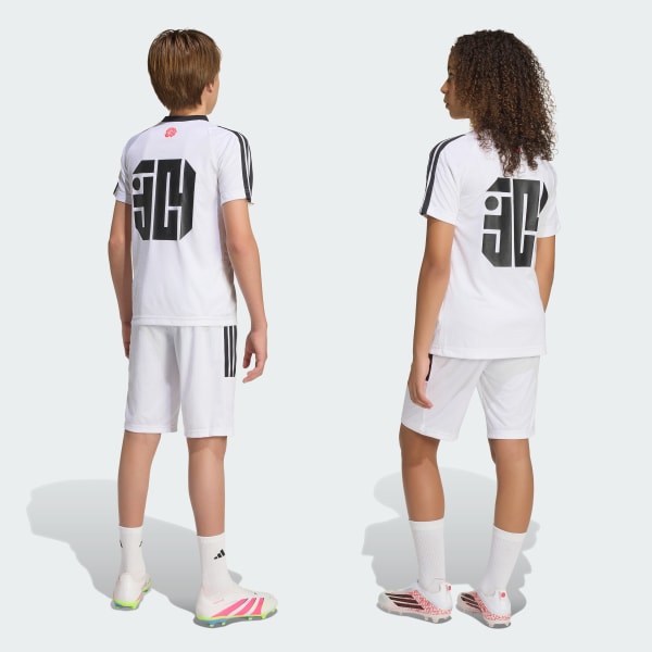 Bialy Szorty Lamine Yamal Training Kids