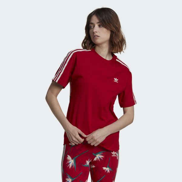 adidas x Thebe Magugu Women's All Over Print Leggings-Red - Hibbett