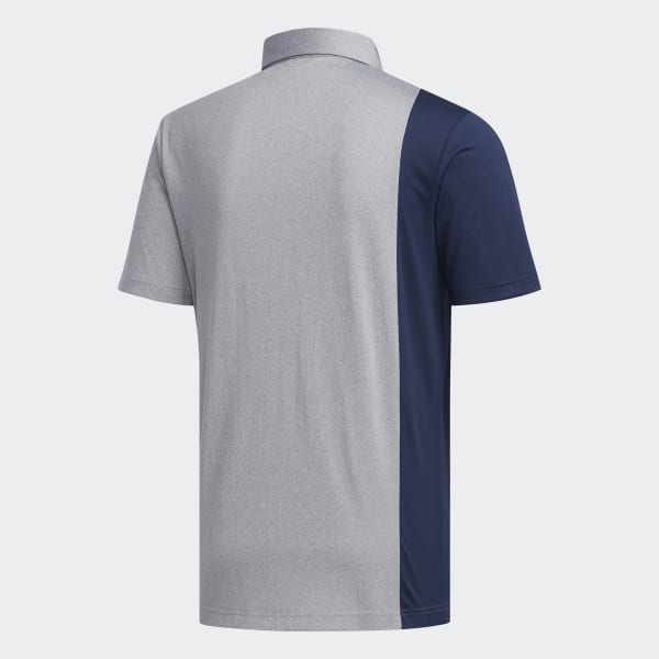 grey adidas polo shirt