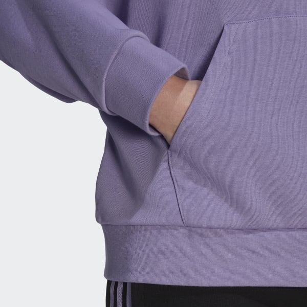 Lila Olympique Lyonnais Hoodie TB065