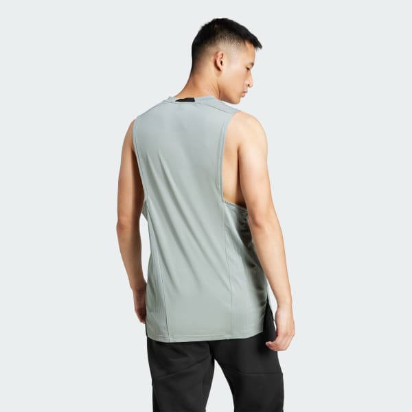 Green Designed-for-Training Intensity Tank Top