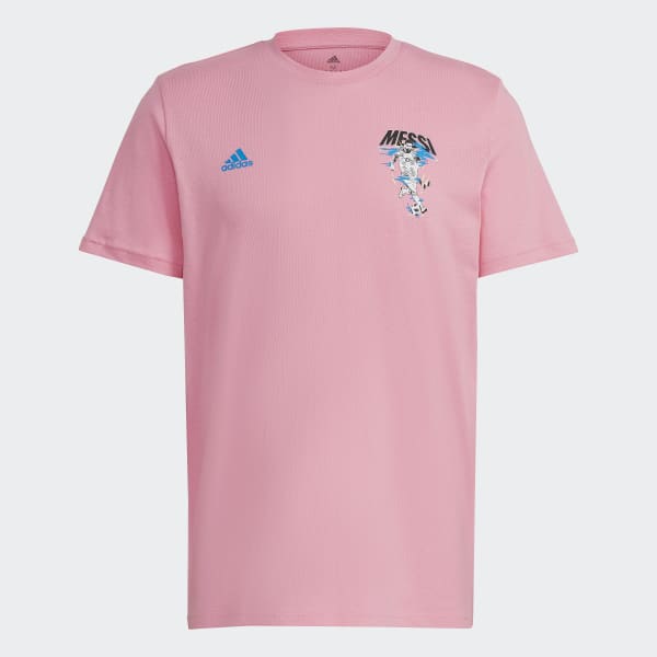 Rosado Polo Messi Fútbol Icon Estampado DP939