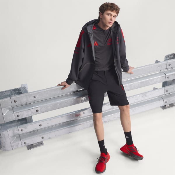 Negro Short para mecánico del equipo Audi Revolut F1