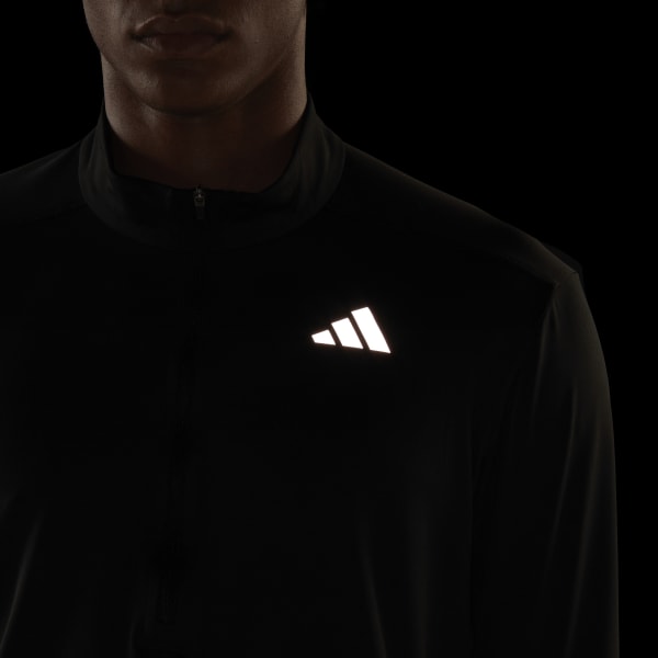 zwart Own the Run Shirt
