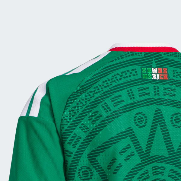 Mexico 26 Home Authentic Kids Jersey
