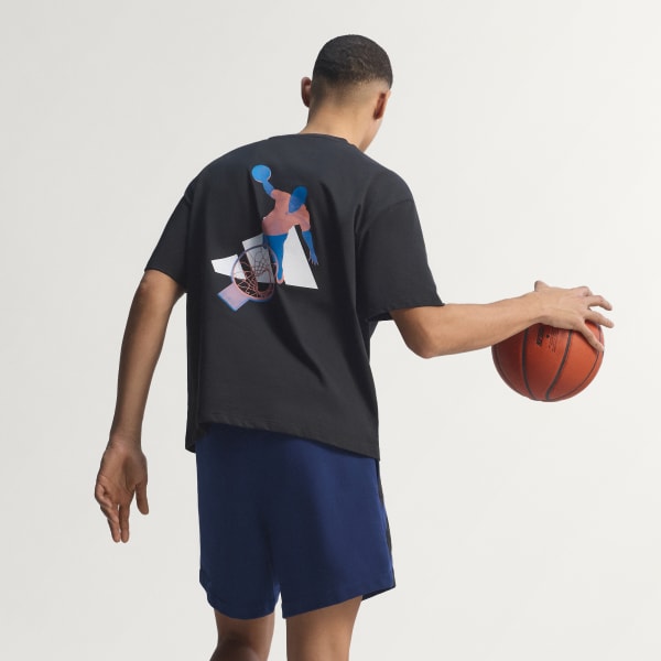 Black Anthony Edwards Photo T-shirt