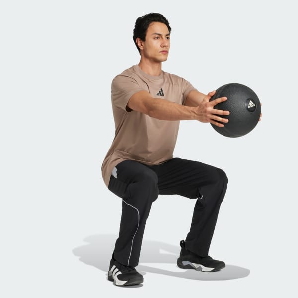 Καφέ Μπλούζα προπόνησης CLIMACOOL Camo Training Graphic Tee