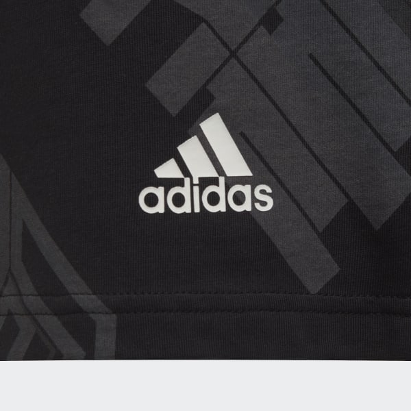 adidas ARKD3 Allover Print Tee - Black | adidas Singapore