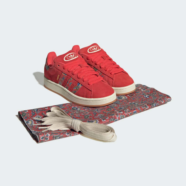 Rosso Scarpe Campus 00s X Liberty London