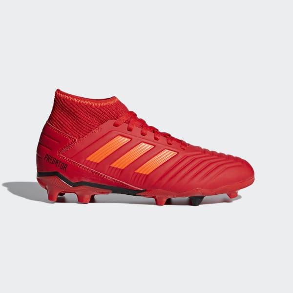 Botines adidas rojos sales