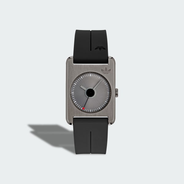 Grijs Retro Pop 1 Horloge
