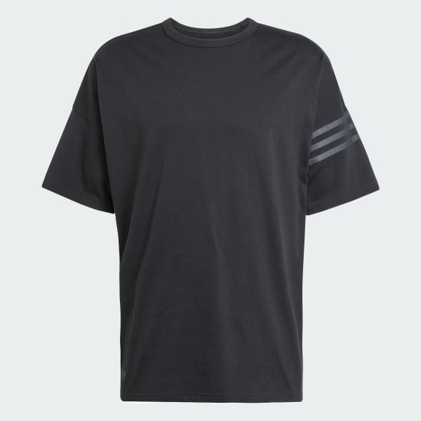 adidas Neuclassics Tee - Black | Free Shipping with adiClub