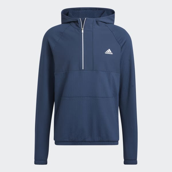 Blue 1/4-Zip Fleece Parka L6724