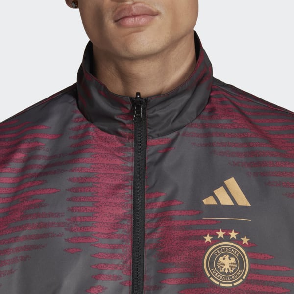 adidas Men's Soccer Germany Anthem Jacket - Black adidas US