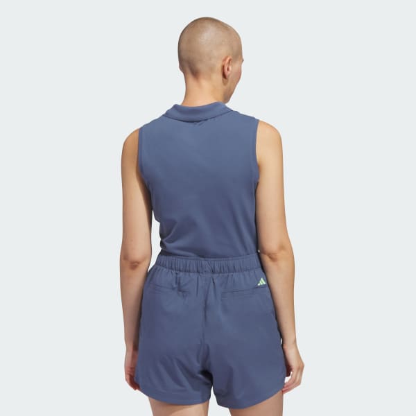 modrá Ultimate365 Twistknit Polo Shirt