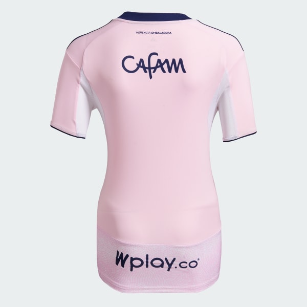Rosa Camiseta Tercera Millonarios FC 2025 Mujer