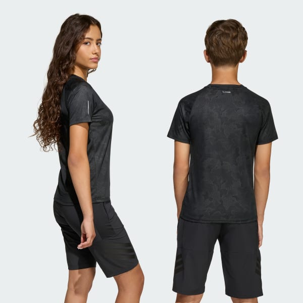 Nero T-shirt Sport Icons Structured