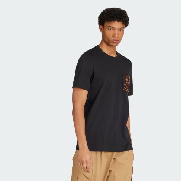 Negro Polo Graphic Terrex Signature Aop