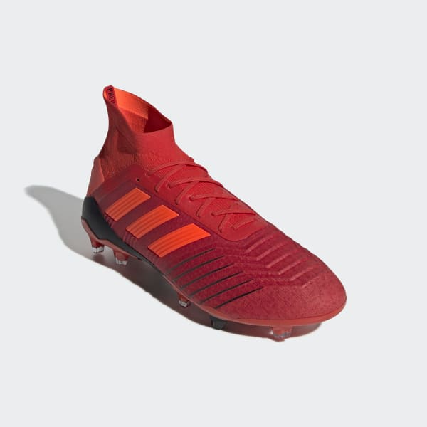 adidas Predator 19.1 Firm Ground Boots - Red | adidas Malaysia
