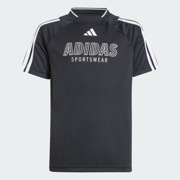 สีดำ เสื้อยืด House of Tiro สำหรับเด็ก