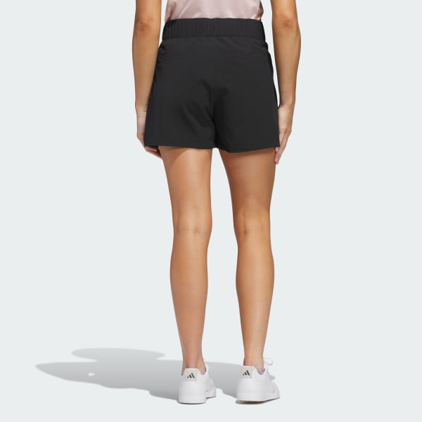 Black Go-To Pleated Shorts