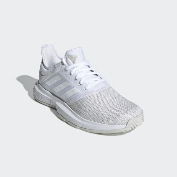 adidas GameCourt Wide Shoes - White 