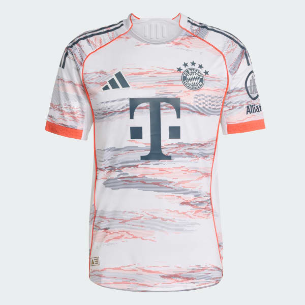 Blanc Maillot Extérieur FC Bayern 25/26 Authentique