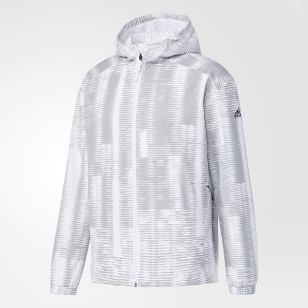 adidas reflective windbreaker jacket