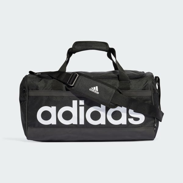 Black Essentials Linear Duffel Bag Medium