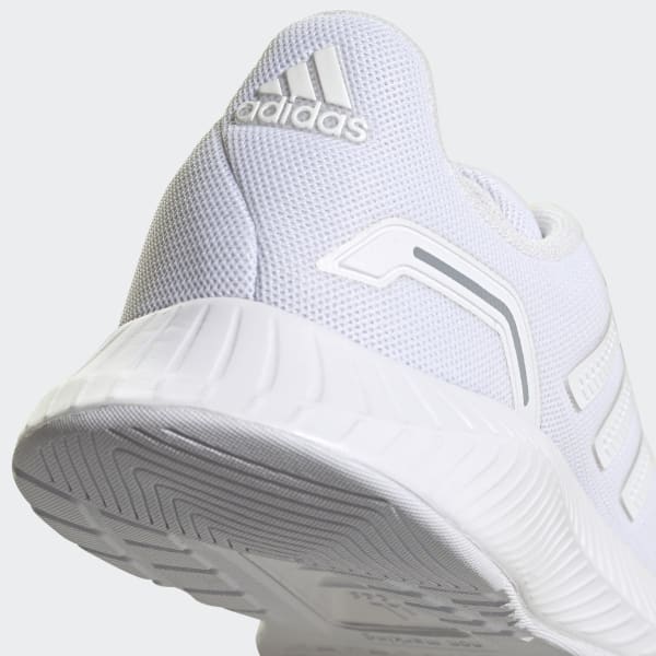 Adidas run falcon blanche discount
