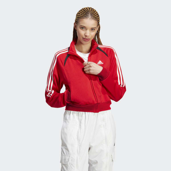 adidas Tiro Suit Up Lifestyle | | Women\'s Track Lifestyle US - Red Jacket adidas