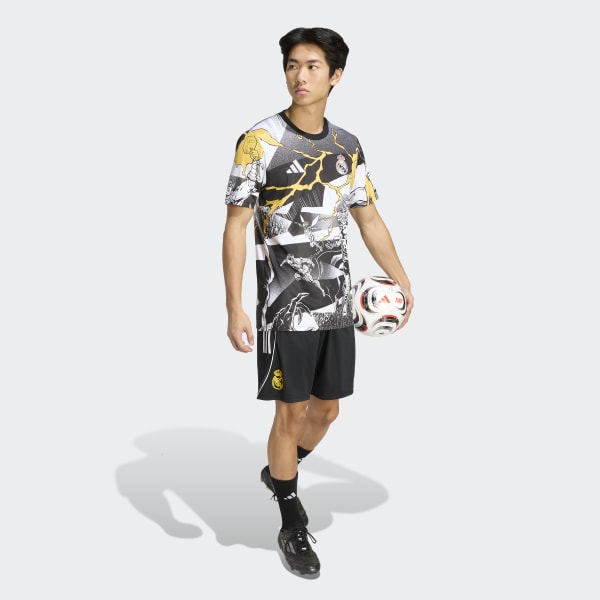 adidas Real Madrid Avengers 25/26 Pre-Match Jersey - White | Free