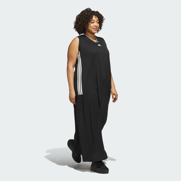 ADIDAS☆3-Stripes Dress adidas originals Adicolor 3-Stripes Maxi Dress Black | eBay