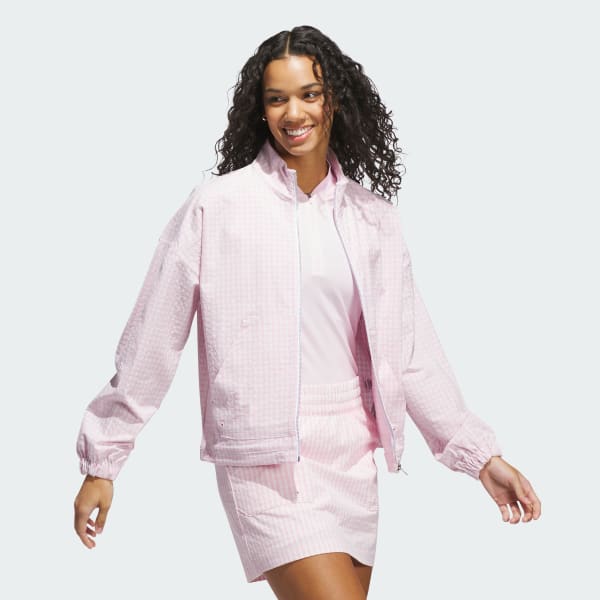 Pink Ultimate365 Gingham Jacket