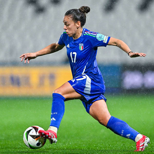 Blau Italien Frauenteam 2024 Heimtrikot Authentic