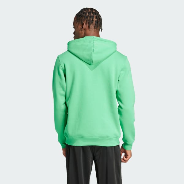 Vert Sweat-shirt à capuche Trèfle Essentials