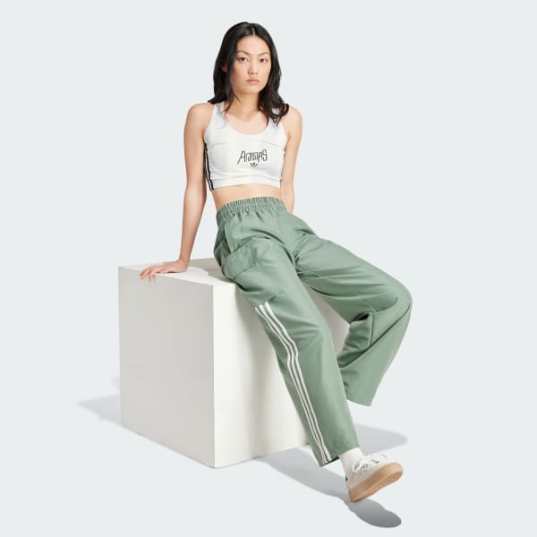 Πράσινο adidas Originals Adicolor Cargo Pants